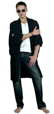 японская одежда: хаори из шелка, 1950-е гг.