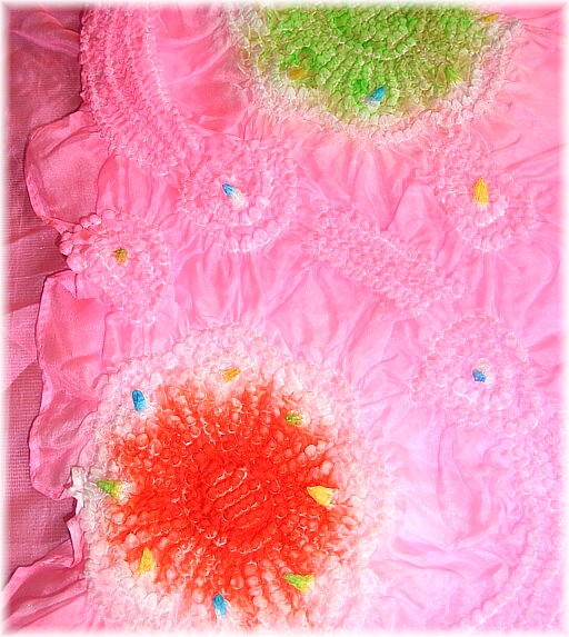 японский традиционный шелковый пояс-оби для женского кимоно