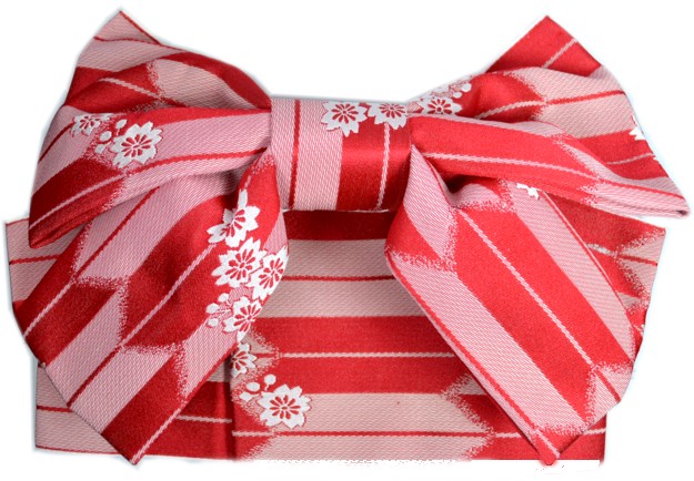 японский традиционный жеснкий пояс-оби