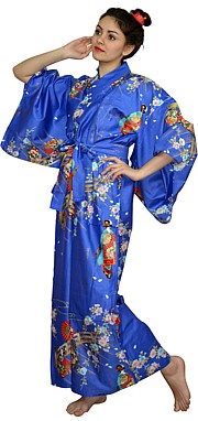 японское кимоно из хлопка