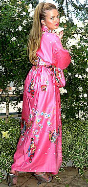 японское кимоно из хлопка - комфортная одежда для дома