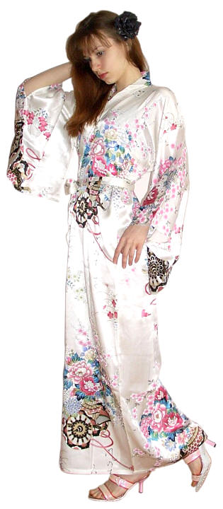 шелковое кимоно